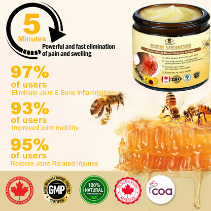 🇨🇦Official Store: flysmus™ Bee-Venom Pain-Relief Bone Healing Cream👨‍⚕️Healthy Canada Approved