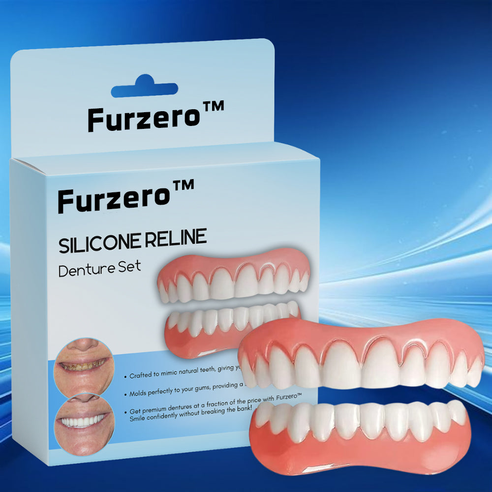 Furzero™ Silicone Reline Denture Set🦷