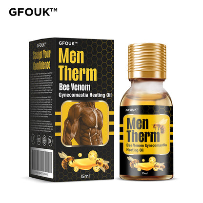 GFOUK™ Men Therm Bee Venom Gynecomastia Heating Oil