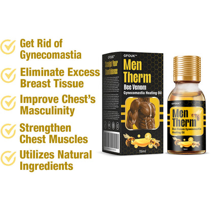 GFOUK™ Men-Therm Bee Venom Gynecomastia Heating Oil
