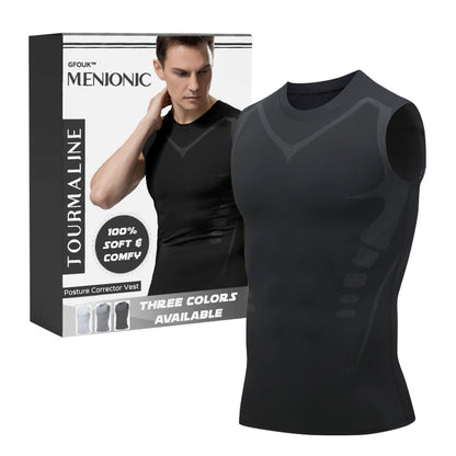 GFOUK™ MENIONIC-Tourmaline PostureCorrector Vest