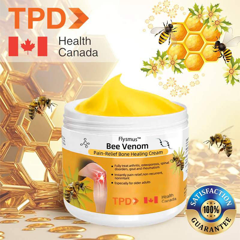 💫Flysmus™ Bee-Venom Pain-Relief Bone Healing Cream(Specially for older adults & COA recommends)