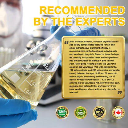 ✅Official Store: flysmus™ Bee-Venom Pain-Relief Bone Healing Cream👨‍⚕️Healthy Canada Approved