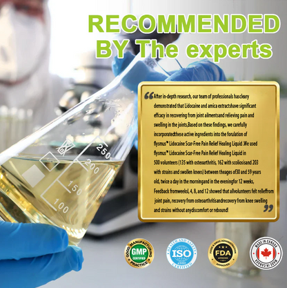 ✅Official Store: flysmus™ Lidocaine Joints Pain Relief Healing Liquid👨‍⚕️Canadian Standards Association Approved(Reducing joint swelling, pain, stiffness, redness, warmth, soreness and joint fatigue )